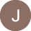 Circular avatar with the letter J on a brown background.